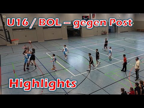 U16 - BOL - Basketball Highlights - Moritz Krause - Herzogenaurach vs Post SV Nürnberg II
