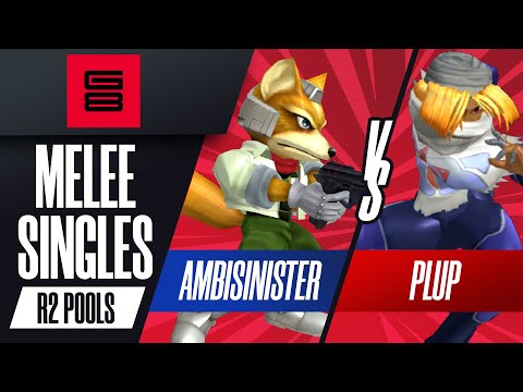 MS | Ambisinister vs Panda Red Bull | Plup - Melee Singles R2 Pools - Genesis 8