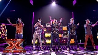 Kingsland Road sing Blame It On The Boogie - Live Week 4 - The X Factor 2013
