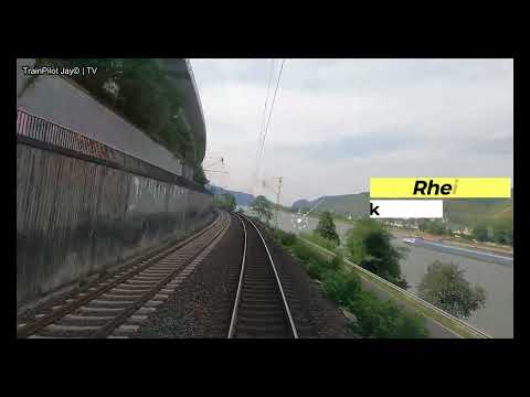 Führerstandsmitfahrt IC: Koblenz Hbf - Bonn Hbf | TrainPilot Jay©