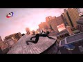 Black Suit Web Swinging. Spider man 3 Free Roam Gameplay