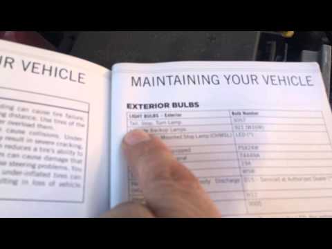 2013 Jeep GC, Daytime Running Light Change (passenger side)