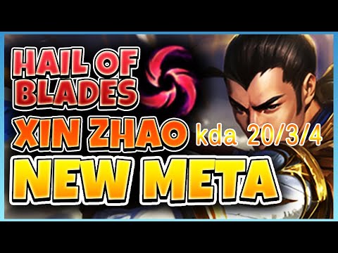 XIN ZHAO Jungle +S Broken build! League of Legends