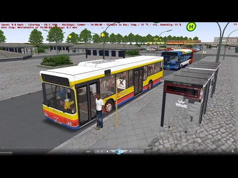 omsi 2 tour (696) NewCastle bus 100 MetroCentre - City Centre (Shuttle) @  ctb man NL262R