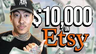 How I Made My First $10,000 Selling On Etsy (Simple Strategy)