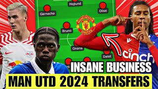 Realistic Manchester United Summer 2024 Transfers | 5 Players Ratcliffe Wants & Should Sign!