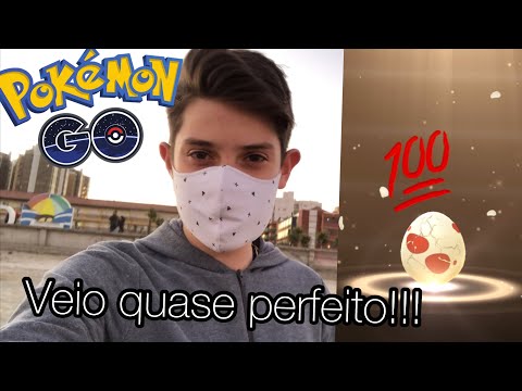 Choquei um Pokémon muito raro com iv alto no ovo de 12 KM !!!! — Pokémon go