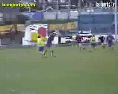 Ards FC  0 - 1 Bangor FC (9th April 2007)