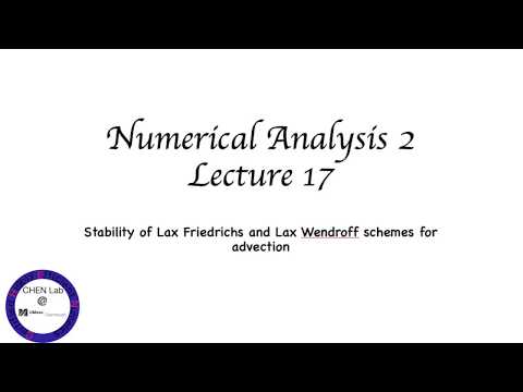 Numerical Analysis II, Lecture 17
