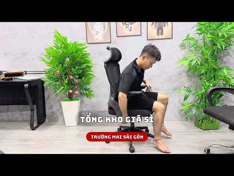 Ghế Xoay Văn Phòng Thiết Kế Lưng Lưới - GX35