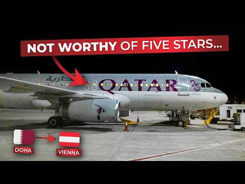 BRUTALLY HONEST | Flying on Qatar Airways worn Airbus A320 in Economy from Doha to Vienna!