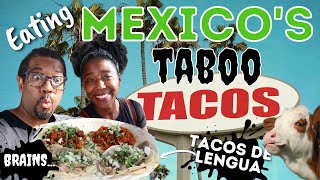We Tried Brain & Tongue Tacos in Mexico 🇲🇽 🤪
