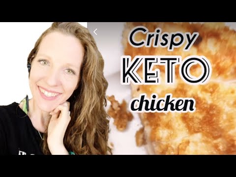 Crispy Air Fried Keto Friendly Chicken | Dill Pickle Flavored Pork Rinds