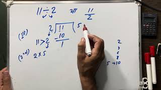 11 divided by 2 | divide kaise karte hain | bhag karna sikhe | Hindi | Surendra Khilery