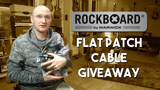 Video thumbnail for Rockboard Flat Patch Cable - GIVEAWAY by EytschPi42
