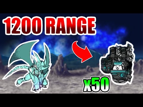 Battle Cats - Raging Bahamut vs Sniper The Deadeye STACK / ITF3 moon【1 unit solo】