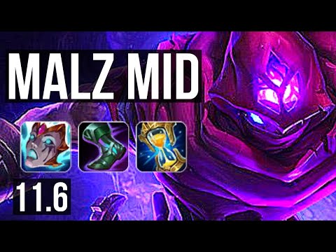 MALZAHAR vs SYNDRA (MID) | Rank 5 Malz, 5/2/17, 1000+ games, 900K mastery | KR Grandmaster | v11.6