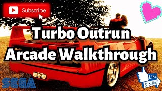 Turbo Outrun Arcade Walkthrough