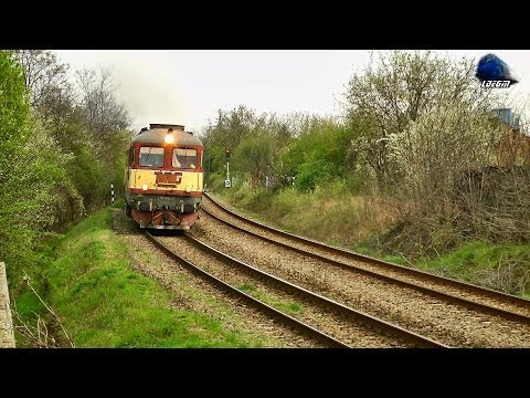 Rail Traffic on Sunset in Oradea - Trafic Feroviar pe Apus in Oradea