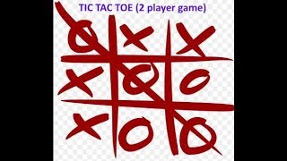 Juegos de tres en raya 2 jugadores en linea gratis