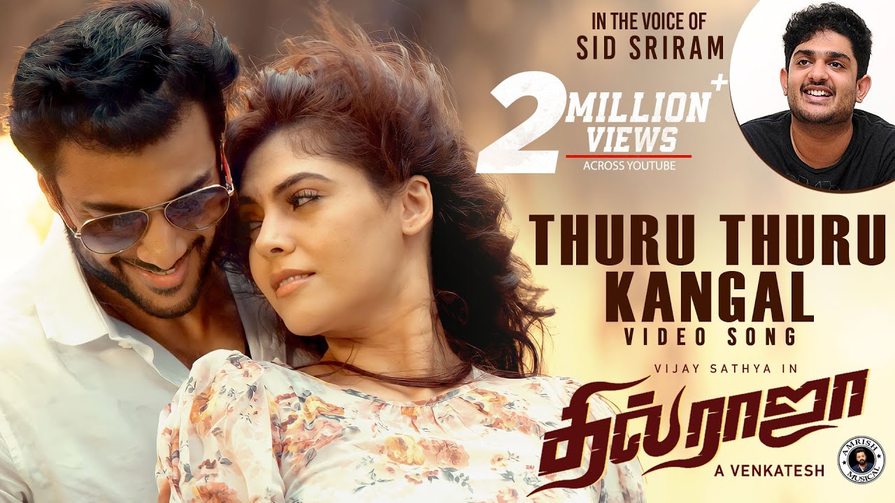 Thuru Thuru Kangal Song Lyrics | Rajini | Sid Sriram