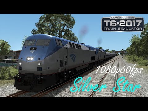 First Silver Star - Miami  : Train Simulator 2017 1080p60fps