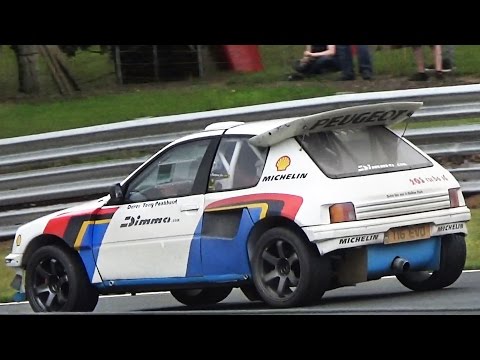Peugeot 205 T16 Evo 2 Group B Replica Monster - Accelerations on Track!