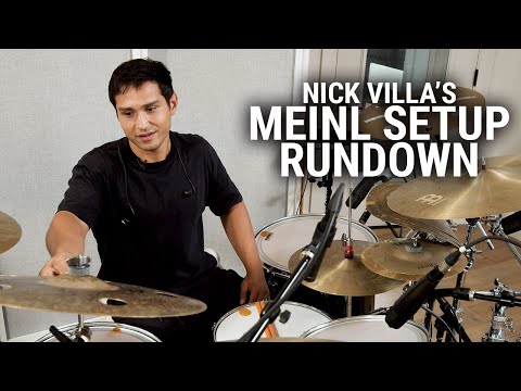Meinl Cymbals - Nick Villa's Setup Rundown