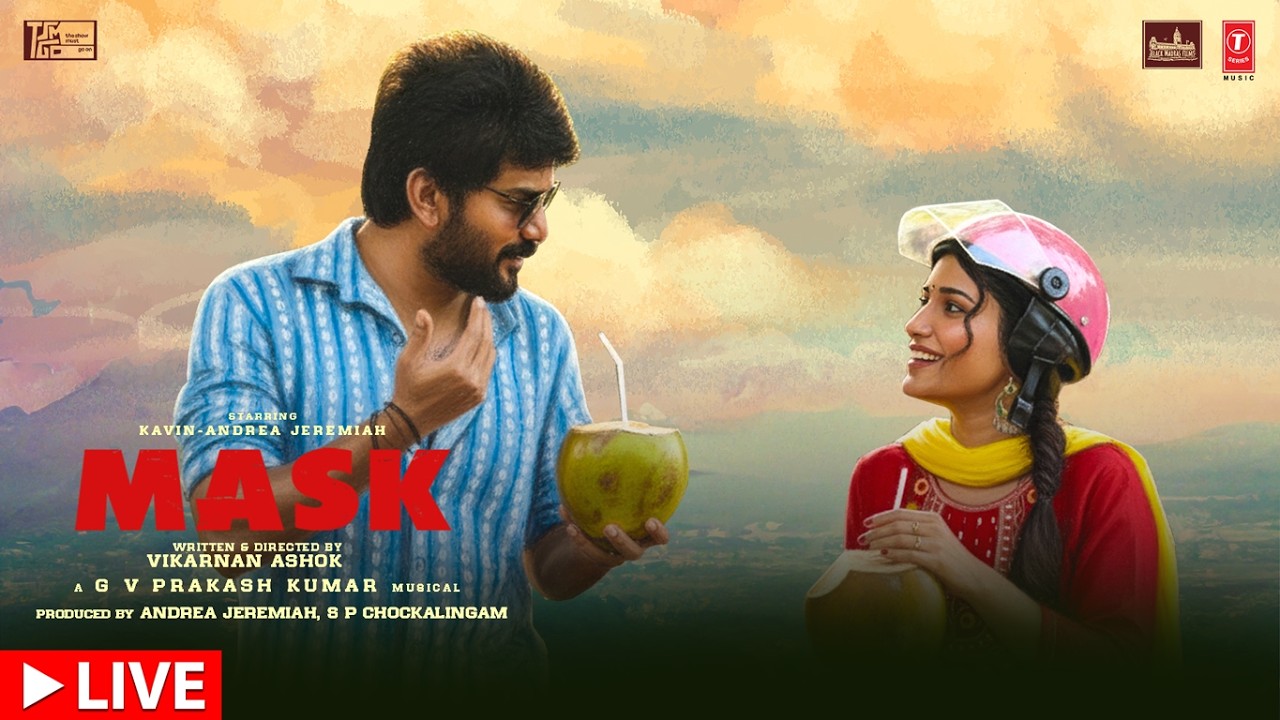 Mask Video Song Live | Kavin | Andrea Jeremiah | Ruhani | GV Prakash Kumar | Vikarnan Ashok