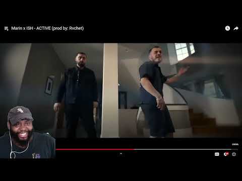 CHICAGO DUDES REACTION TO ALBANIAN DRILL  Marin x ISH - ACTIVE (prod by: Rvchet) | WORLD TOUR