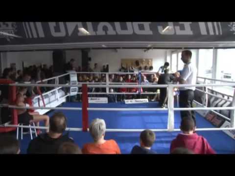 Donna Stuart (in Black) vs Alexandra Gorog 1997