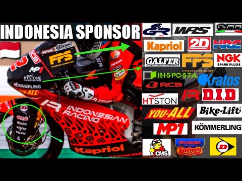 kamu harus tahu !! Daftar Sponsor team Indonesian racing