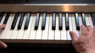 How to play Turn It Around on piano - Sub Focus - Tutorial