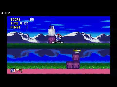 Ice Cap Zone Act 3 by: Yory245 Classic Sonic Simulator V13