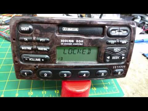 Ford radio LOCK 13 reset by Autotechnix.