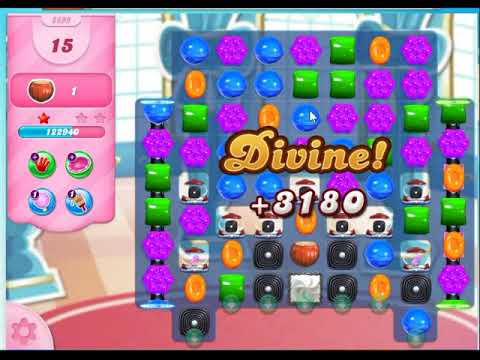 Candy Crush Saga Level 2899 no boosters