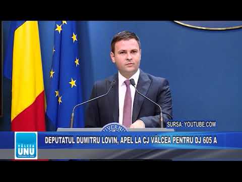 DEPUTATUL DUMITRU LOVIN, APEL LA CJ VÂLCEA PENTRU DJ 605 A