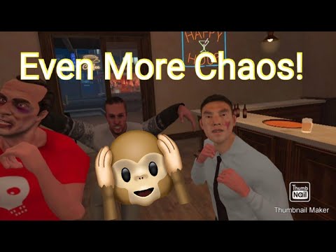 Drunkn Bar Fight VR Chaos! | Police Station and Alleyway | Part 3