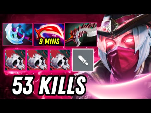 First Item 9Mins Desolator Phantom Assassin 53Kills Nonstop Cooking in the Map🔥
