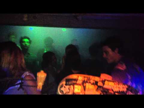 Dilby playing at Beef Records Elements night in Prague (Chapeau Rouge)