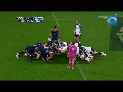 Blues v Highlanders Super Rugby Highlights