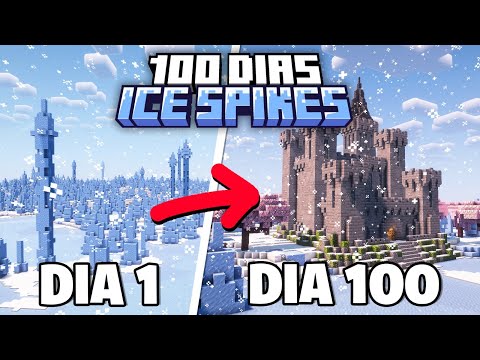 SOBREVIVI 100 DIAS EM UM MUNDO DE GELO NO MINECRAFT HARDCORE - O FILME