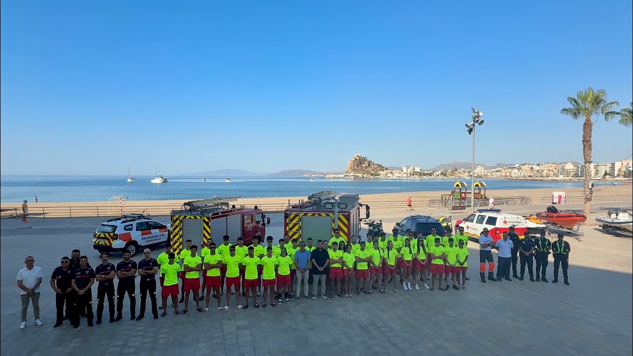Los Cuerpos de Emergencia de Águilas afrontan una nueva temporada estival