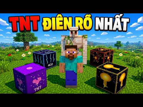 NHỮNG QUẢ TNT ĐIÊN RỒ NHẤT MINECRAFT ! 💥☠️