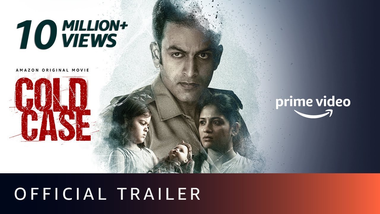 Cold Case - Official Trailer (Malayalam) | Prithviraj Sukumaran, Aditi Balan | Amazon Prime Video - YouTube