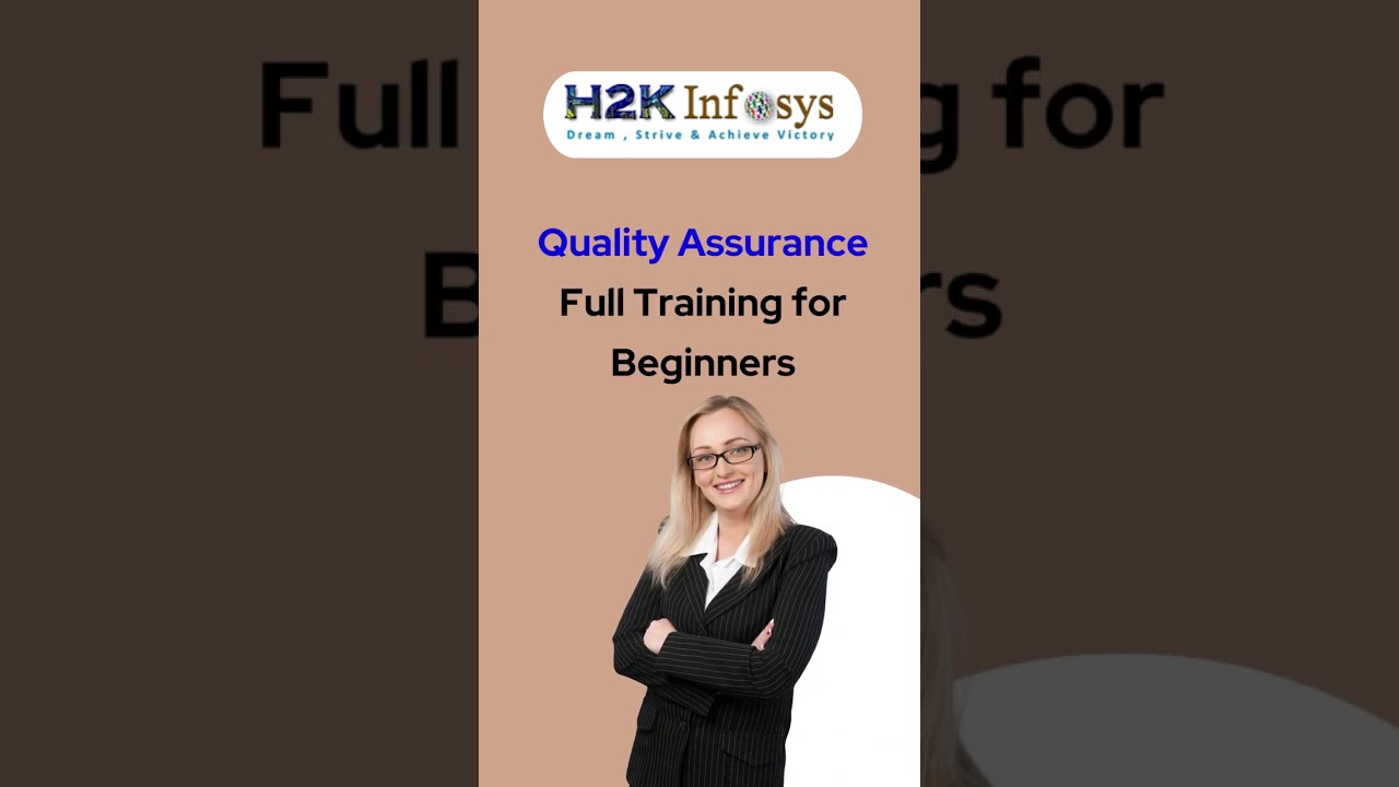 Quality Assurance Full Training for Beginners