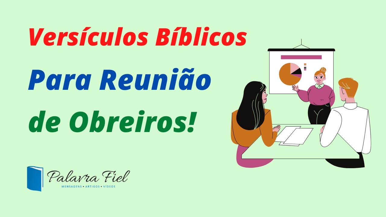 Versículos Bíblicos para Reunião de Obreiros