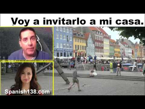 Voy a invitarlo a mi casa-Learn to Speak Spanish Ashland