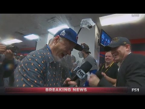 Watch Bill Murray Celebrate World Series Victory With The Chicago Cubs