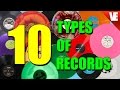 records the 10 different types